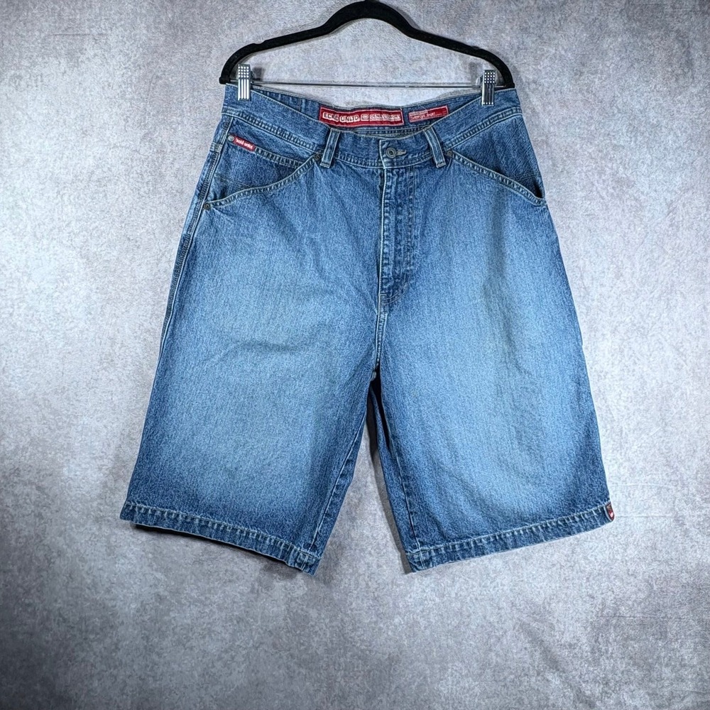 Vintage Ecko Unltd Turnpike Jorts Shorts Mens 34 Denim Bermuda Baggy Y2K Skater
